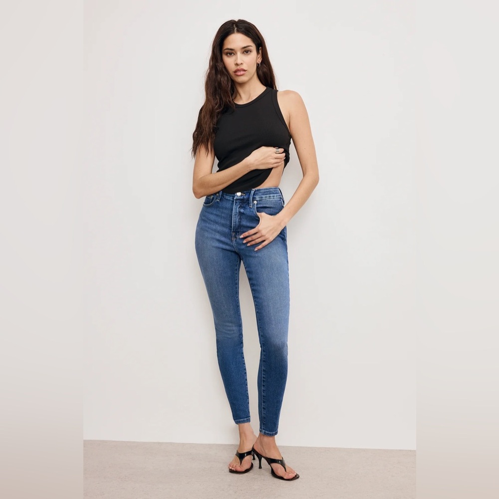 Good American Good Waist Skinny Jeans - size 4/27; inseam 29”